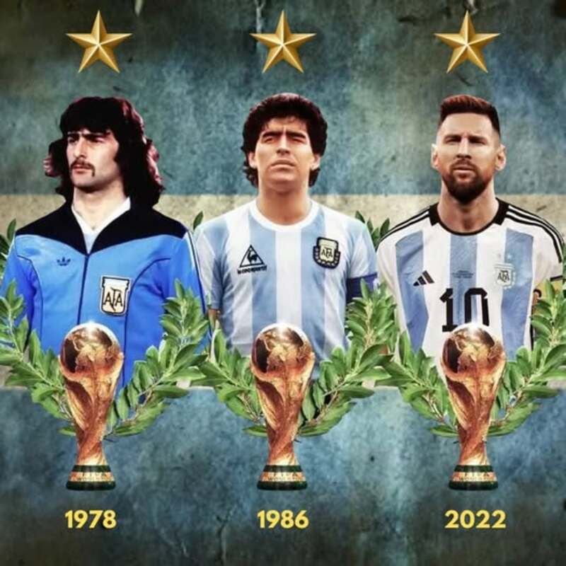 Lịch sử World Cup của Argentina gắn liền với nhiều cầu thủ biểu tượng qua từng thế hệ.